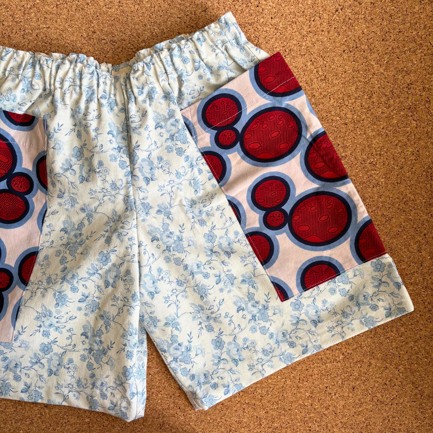 Ditsy Floral Patch Pocket Shorts