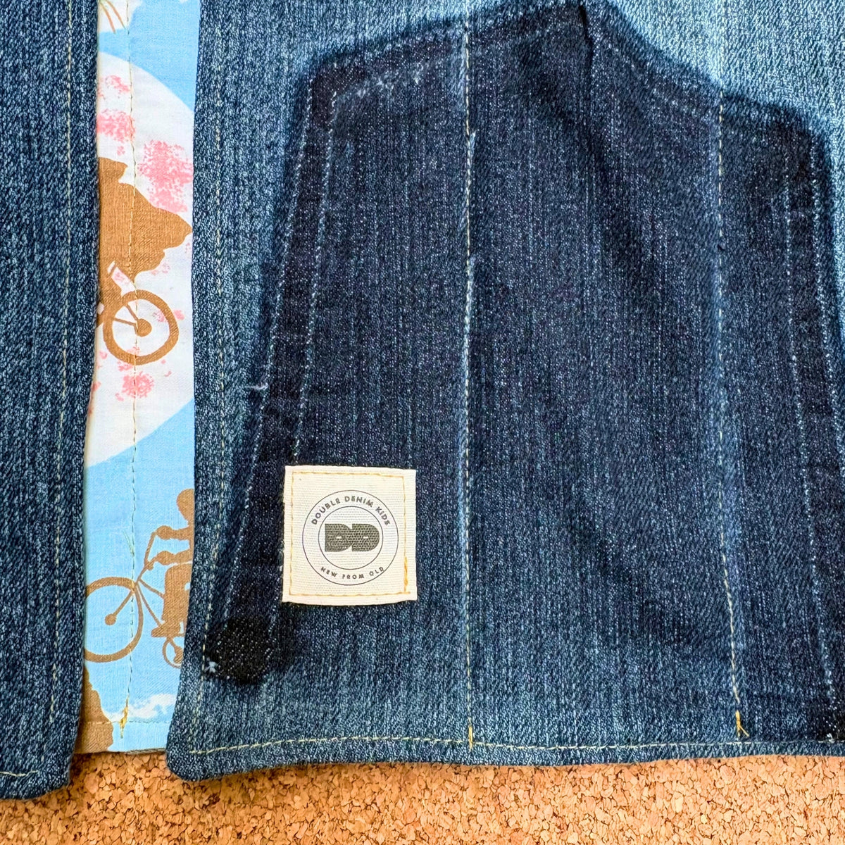 ET Print Quilted Reversible Waistcoat