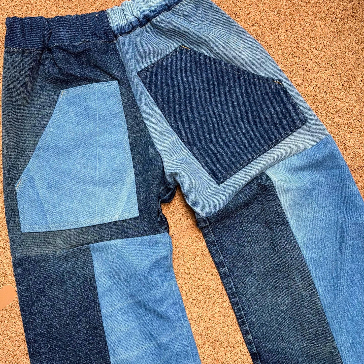 Recycled Checker Jeans