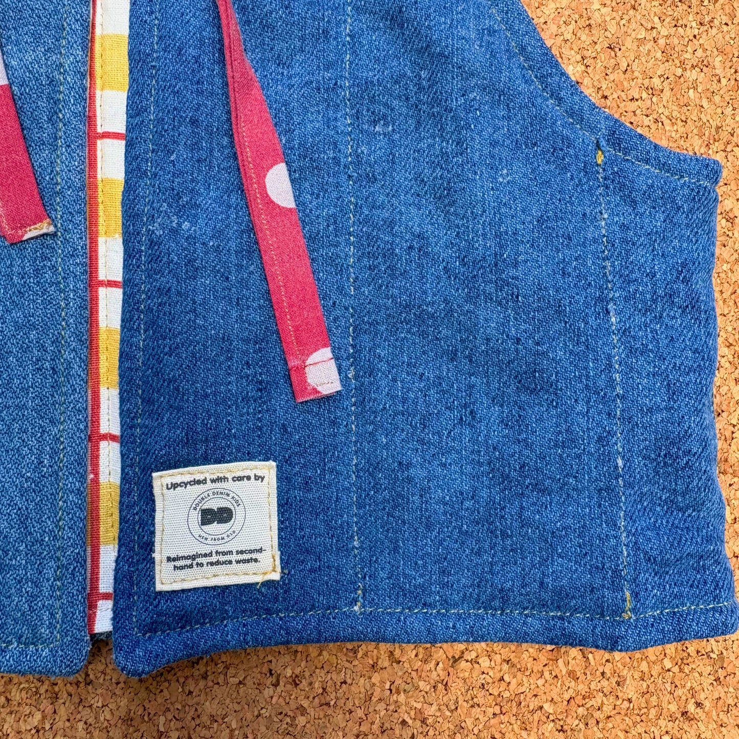 Picnic Check Quilted Reversible Waistcoat