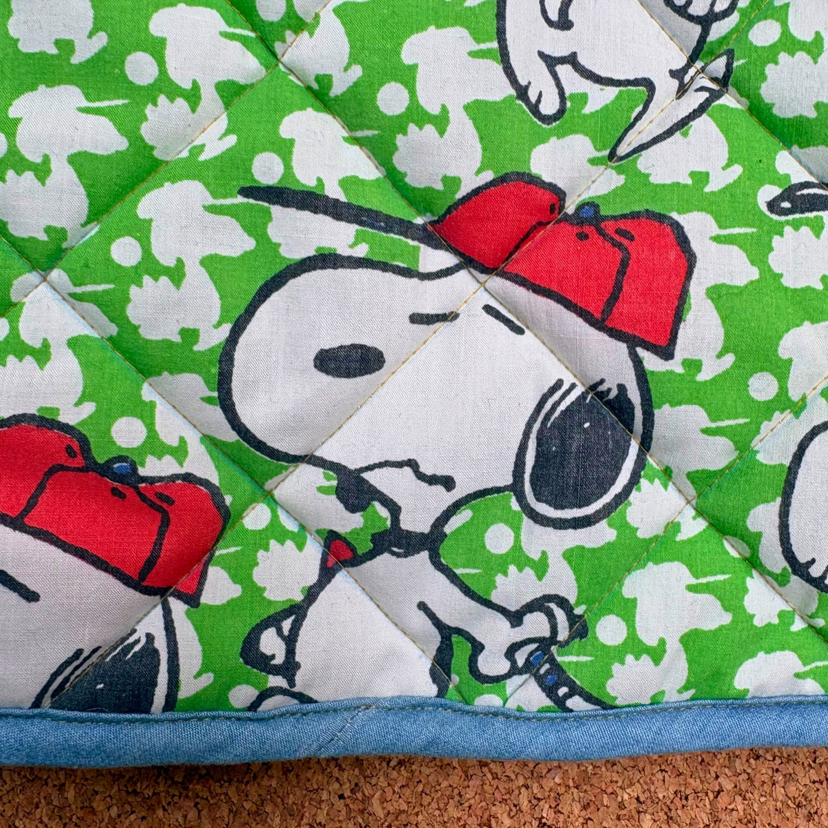 Cosy Quilted Snoopy Gilet