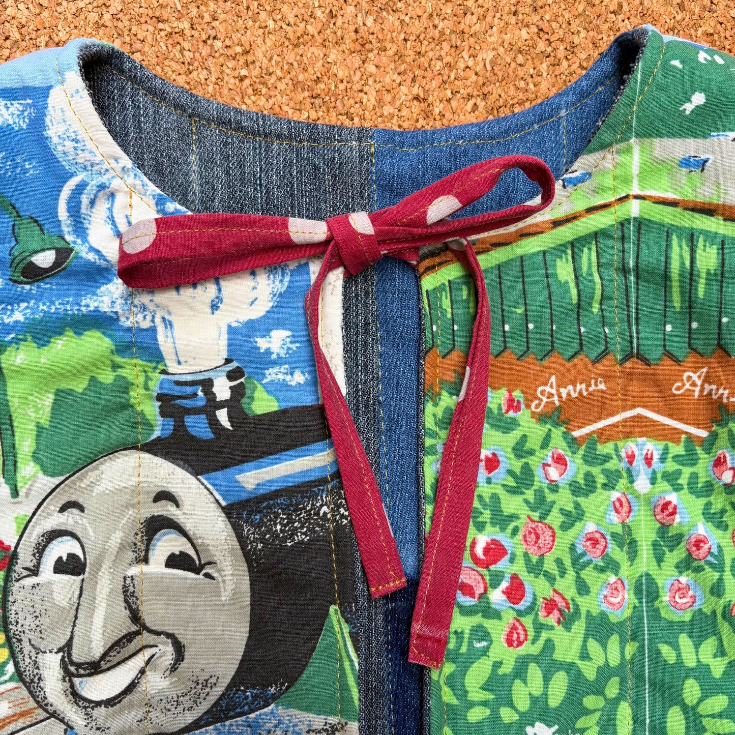 Thomas Quilted Reversible Waistcoat