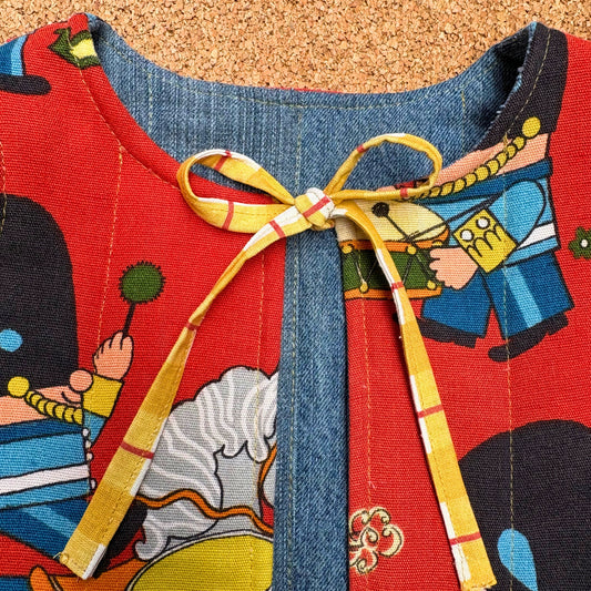 Marching Soldier Quilted Reversible Waistcoat