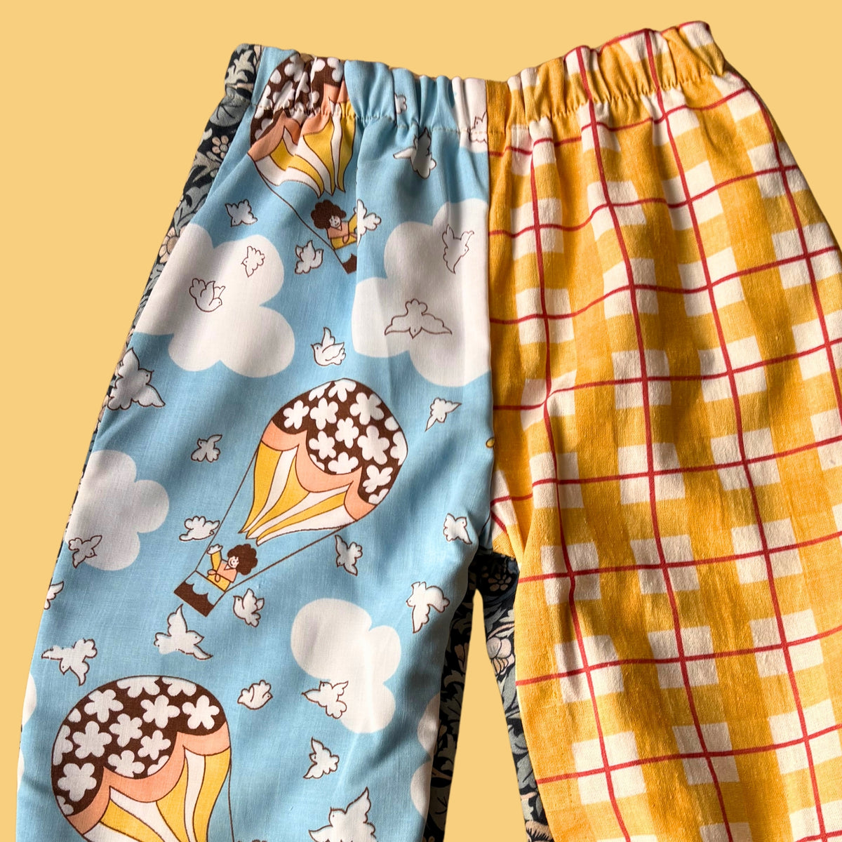 Cosy Turn-Up Trousers - Age 1-2 Balloon Print