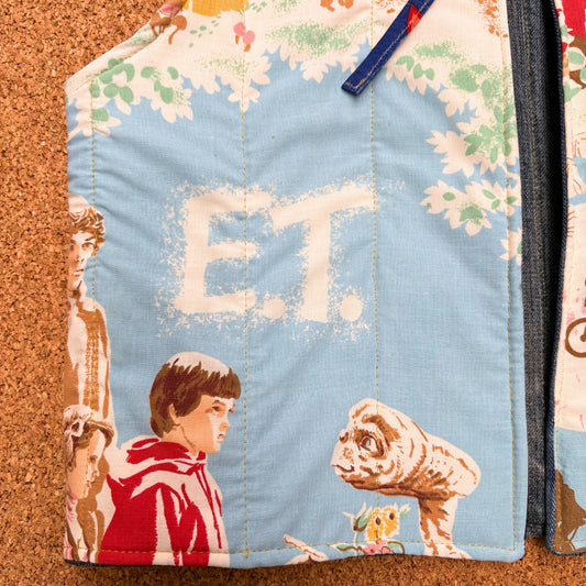 ET Print Quilted Reversible Waistcoat