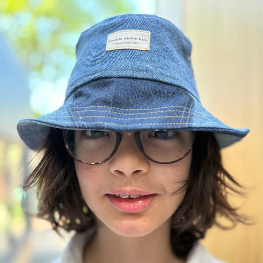 Vintage Denim Bucket Hat