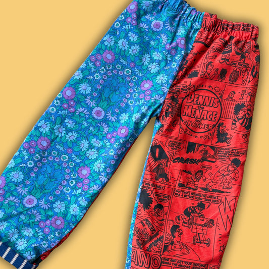 Cosy Turn-Up Trousers - Age 9-10