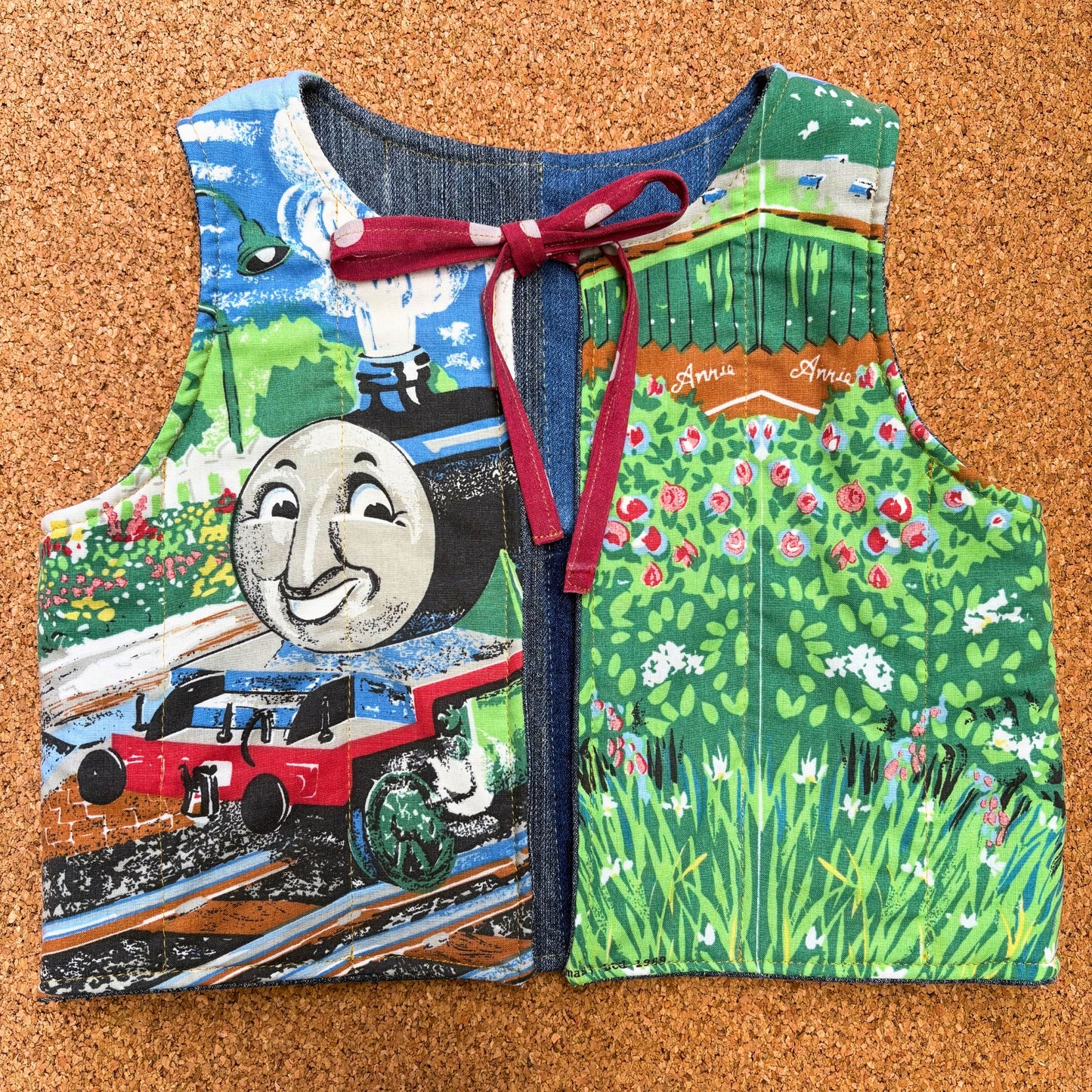 Thomas Quilted Reversible Waistcoat