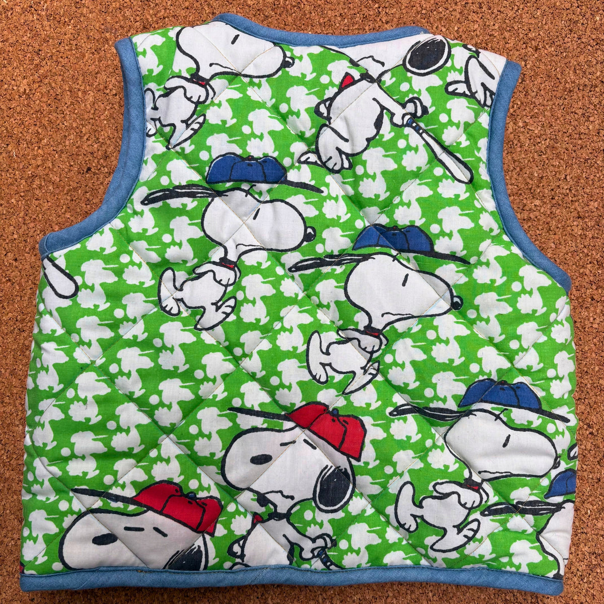 Cosy Quilted Snoopy Gilet