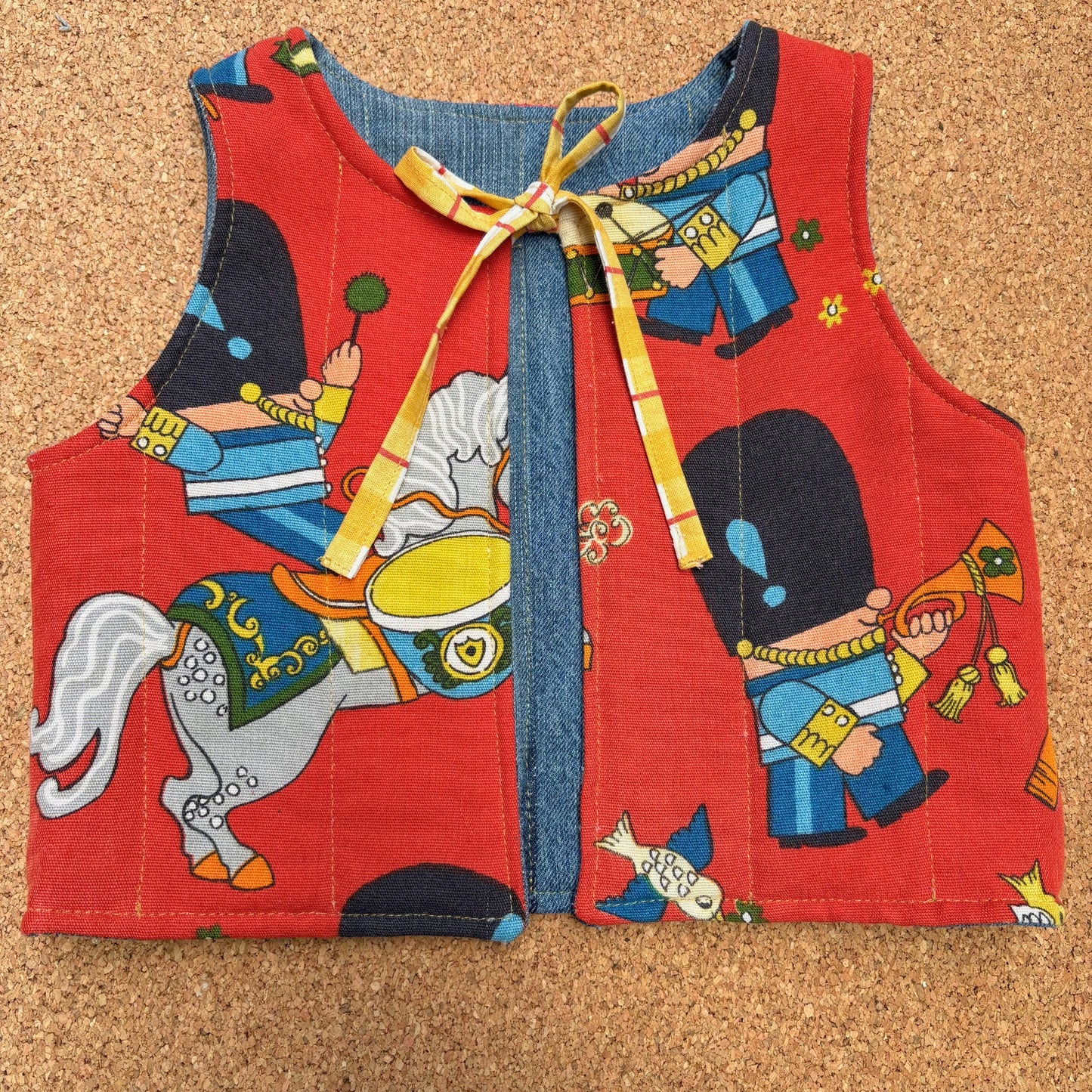 Marching Soldier Quilted Reversible Waistcoat
