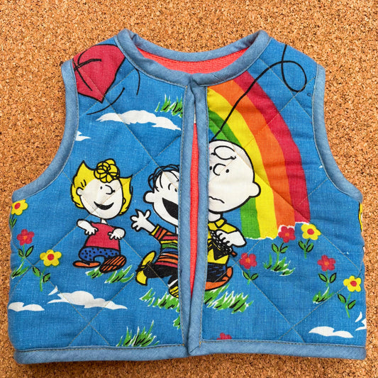 Cosy Quilted Peanuts Gilet