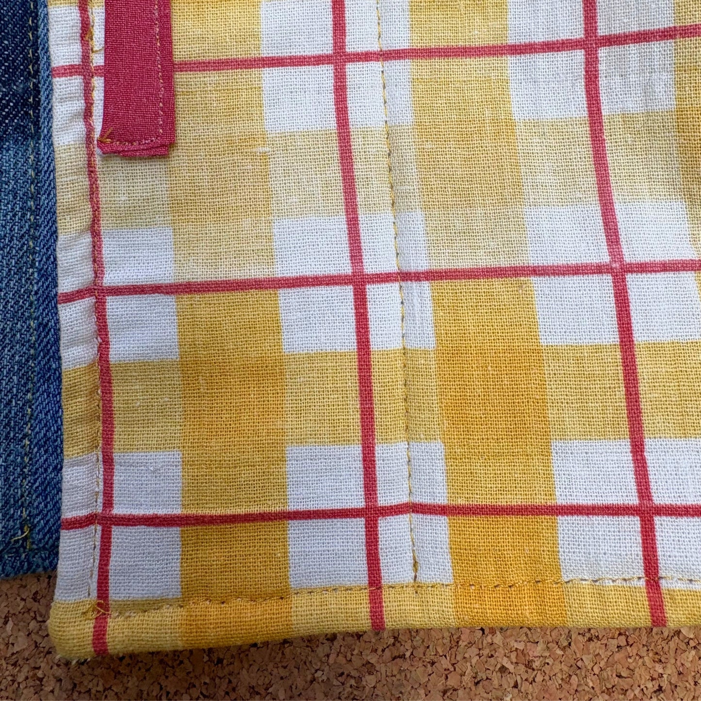 Picnic Check Quilted Reversible Waistcoat