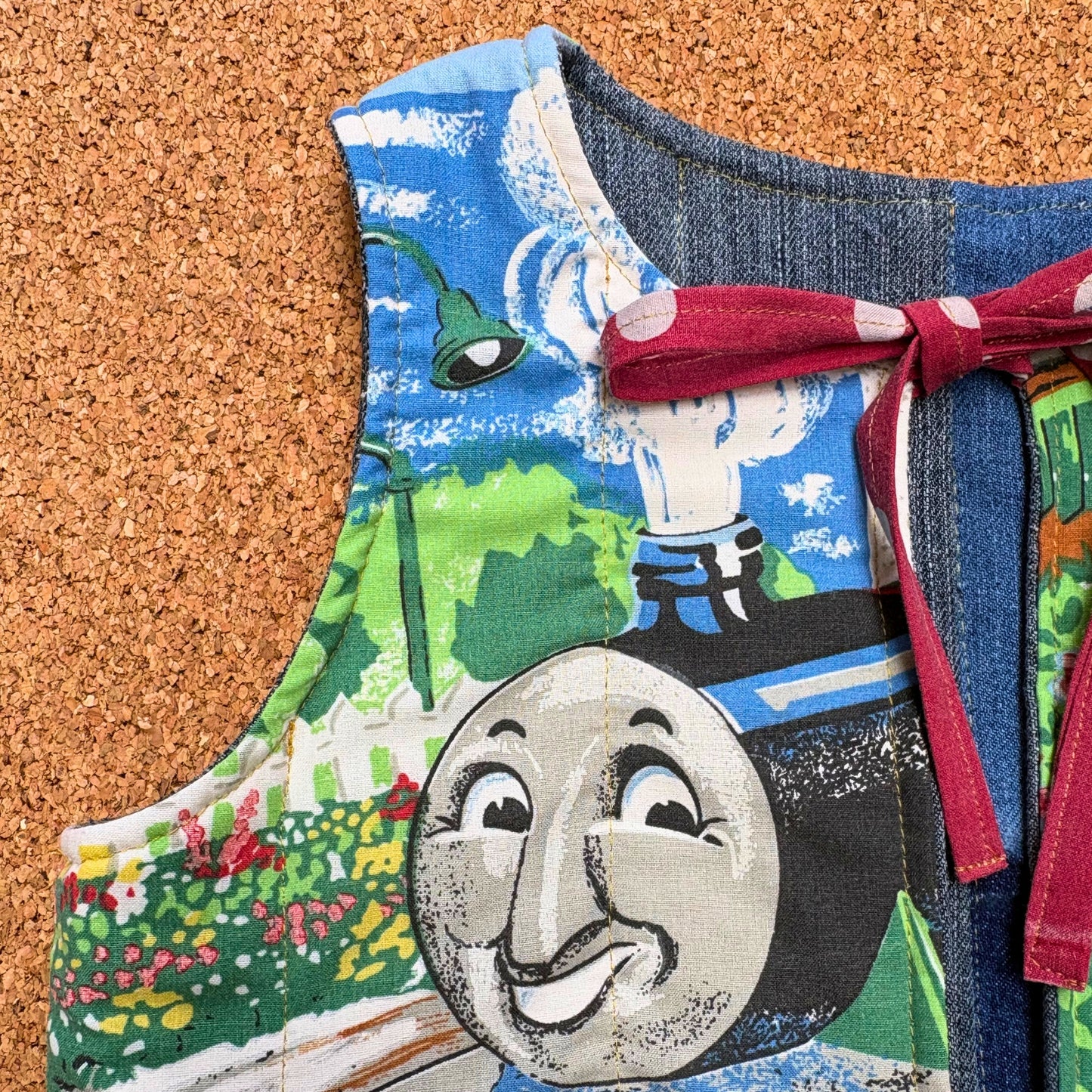 Thomas Quilted Reversible Waistcoat