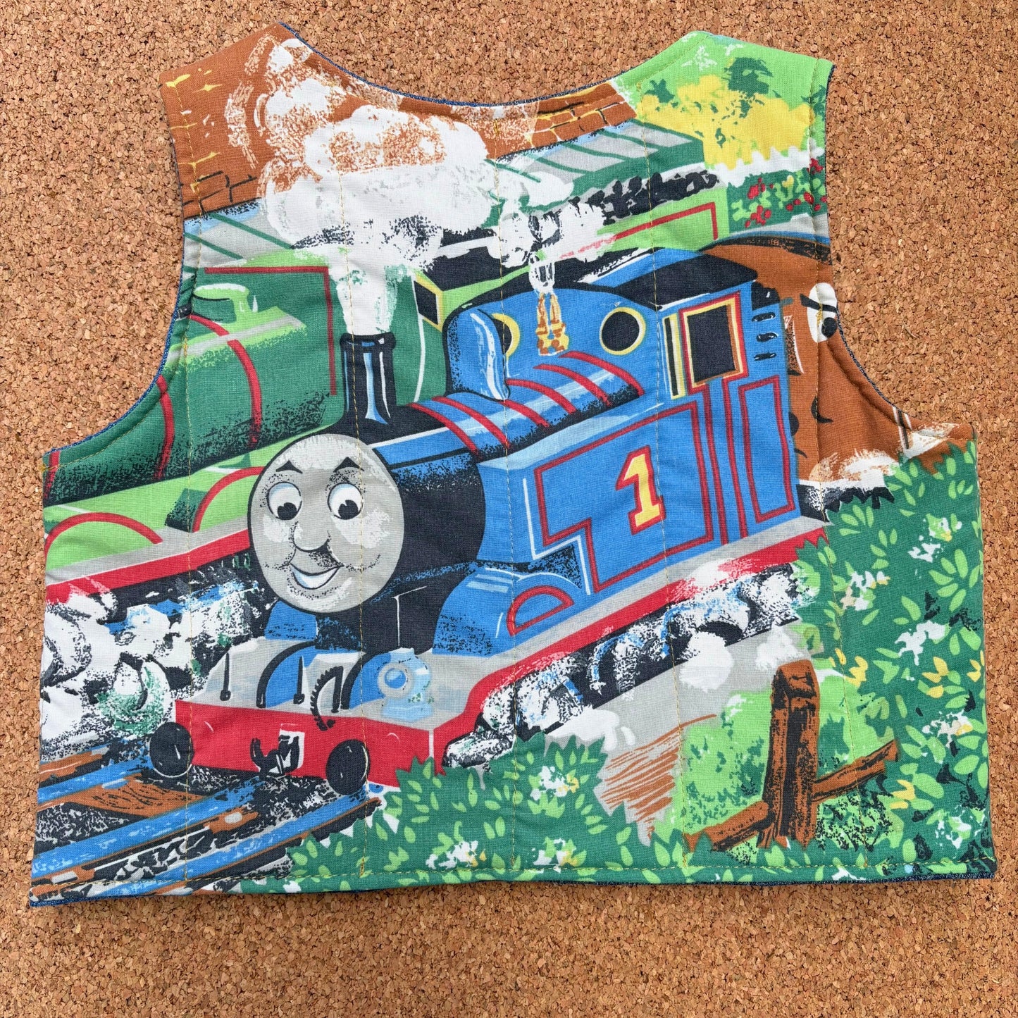 Thomas Quilted Reversible Waistcoat