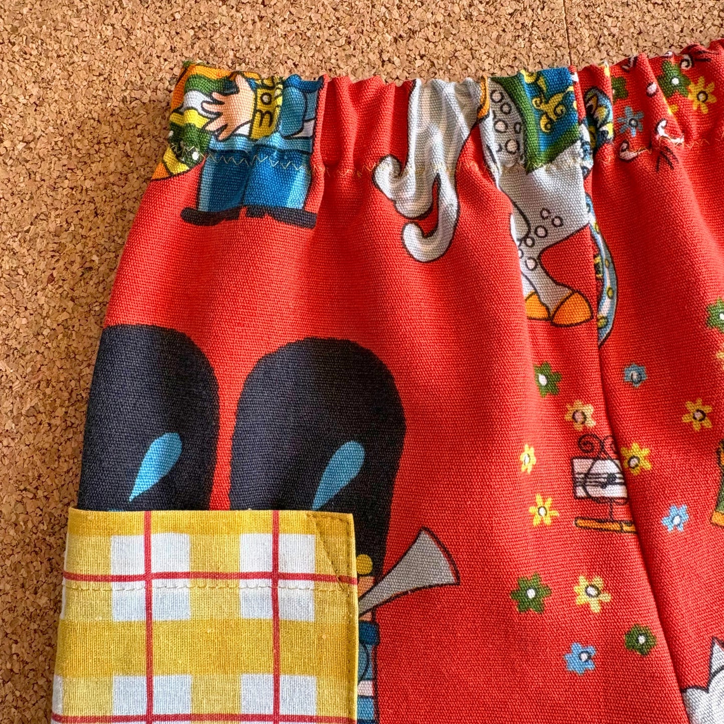 Marching Soldier Wide Leg Trousers