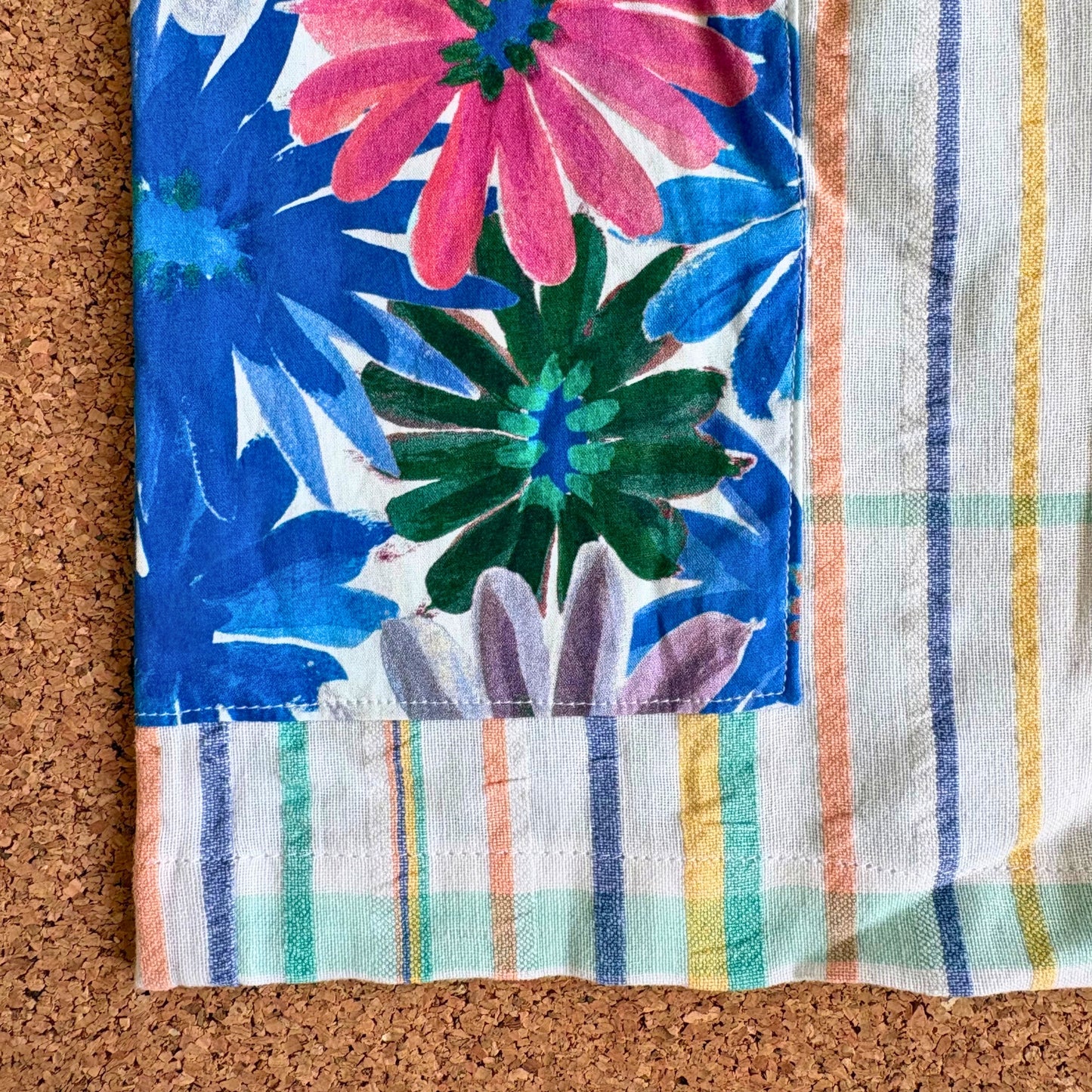 Tablecloth Check Patch Pocket Shorts