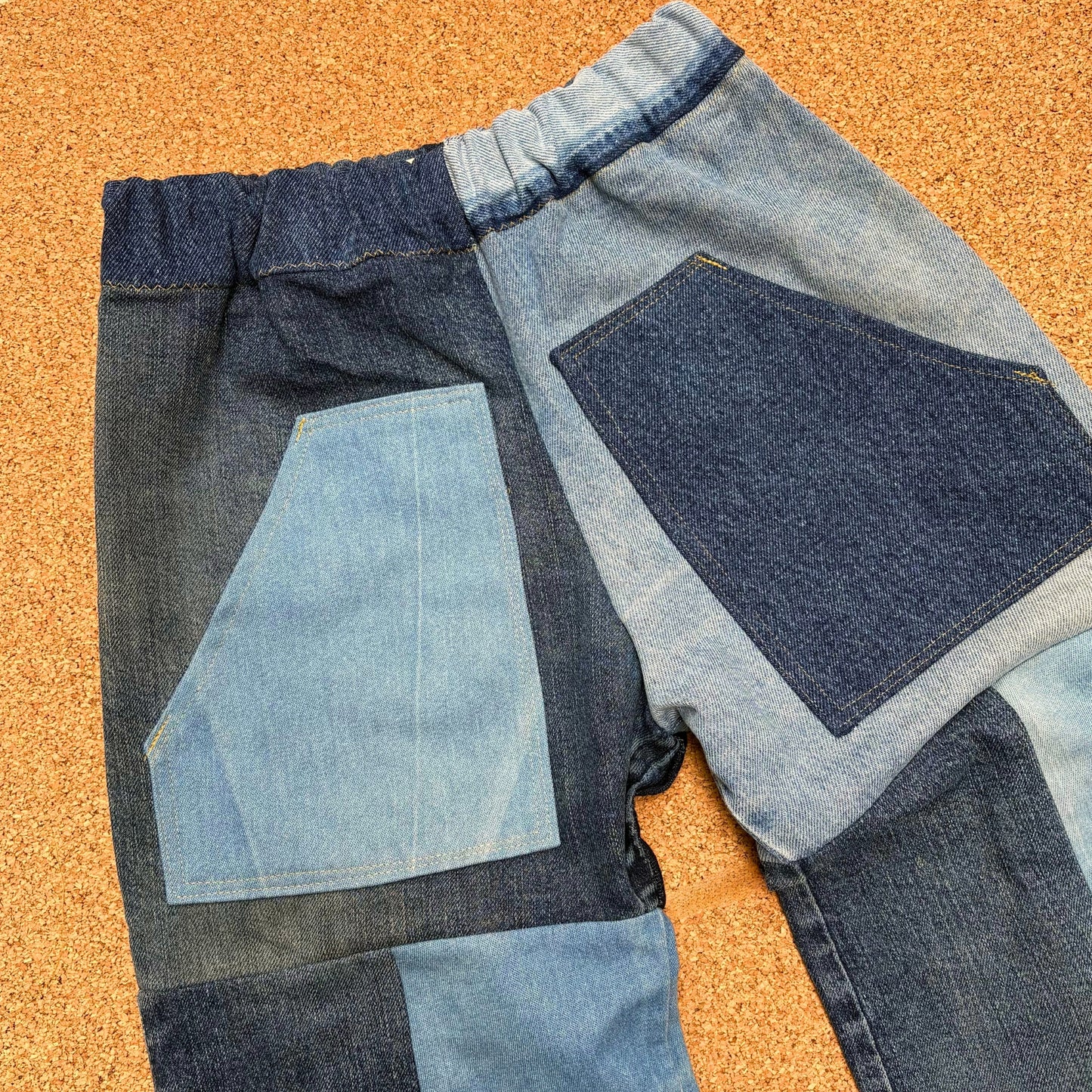 Recycled Checker Jeans