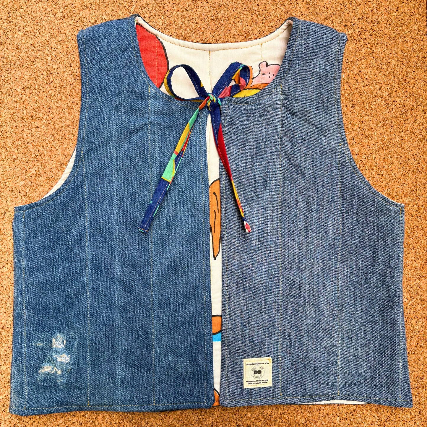Peanuts Quilted Reversible Waistcoat