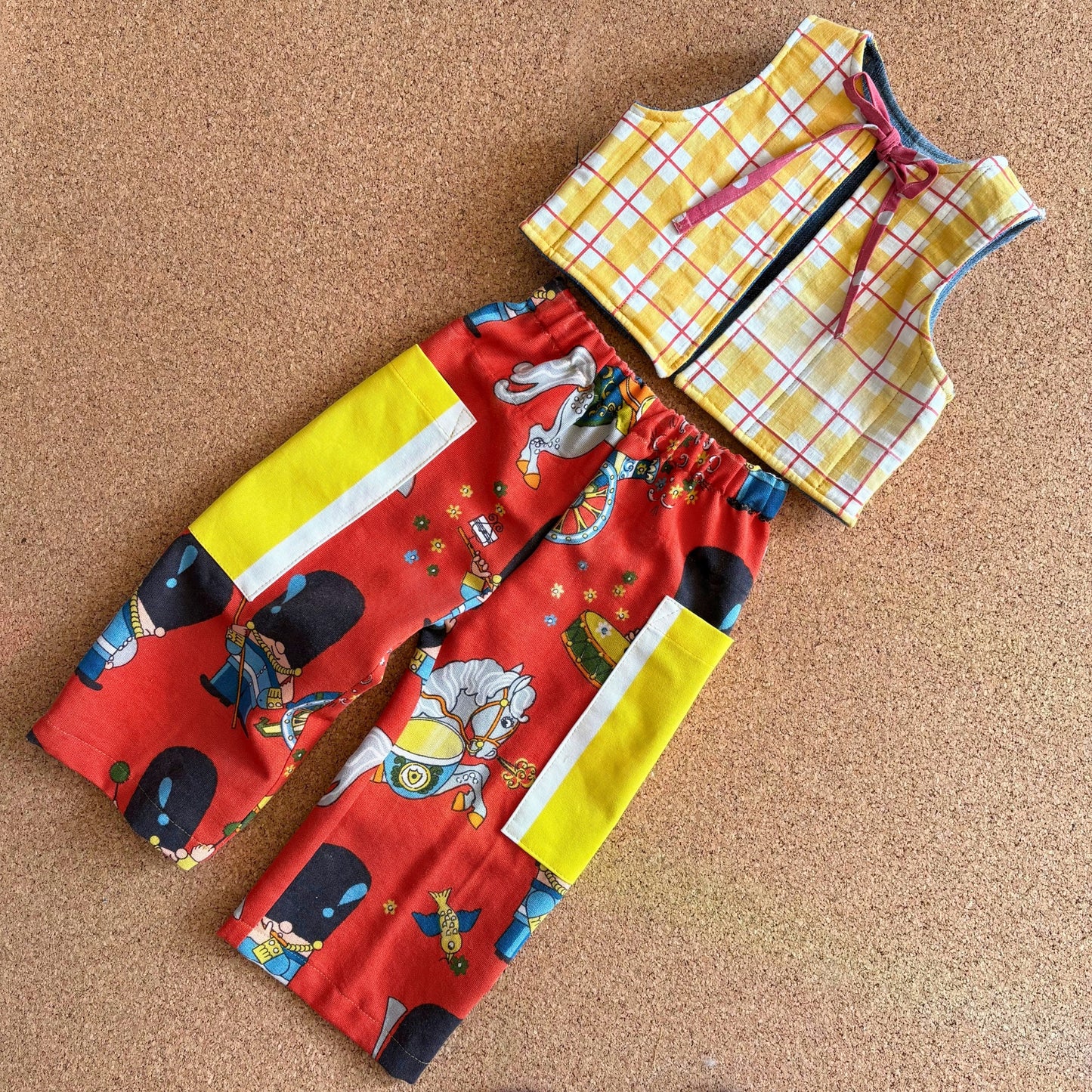 Marching Soldier Wide Leg Trousers