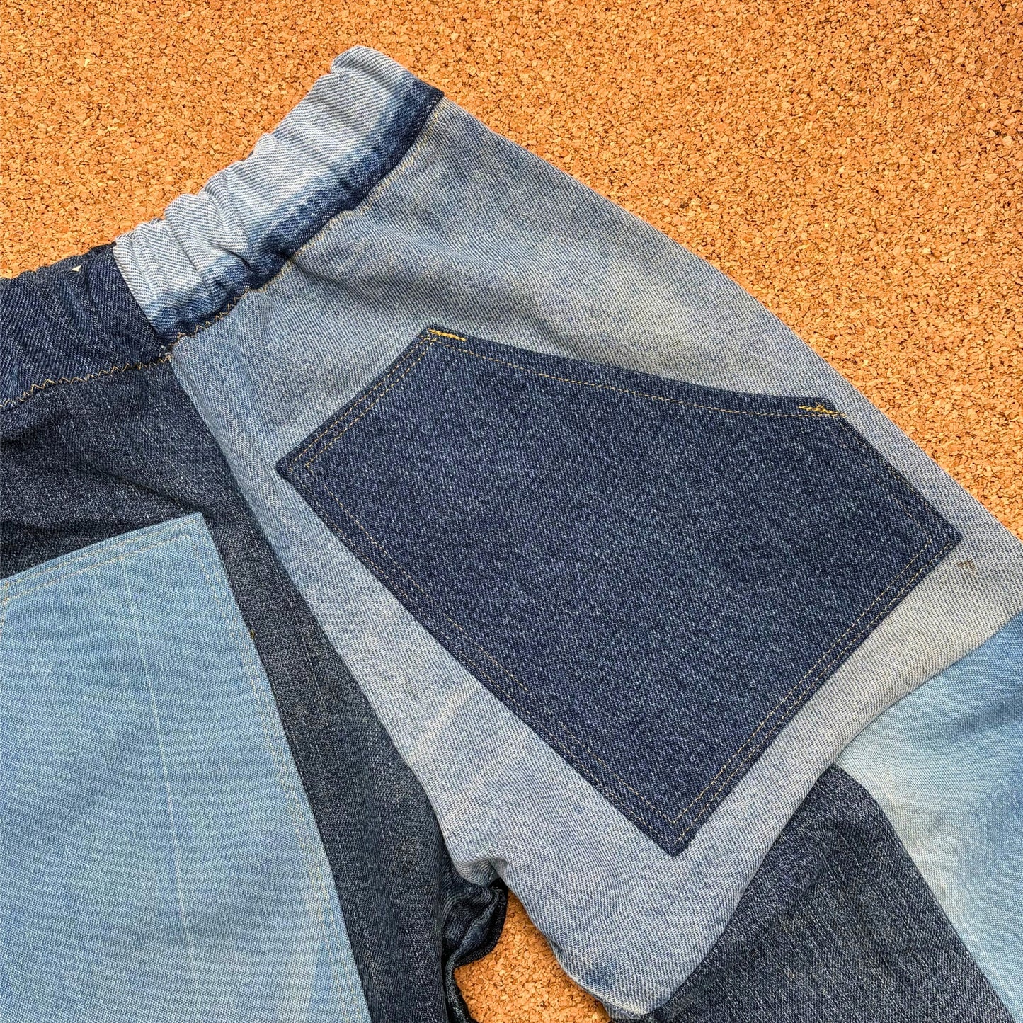 Recycled Checker Jeans