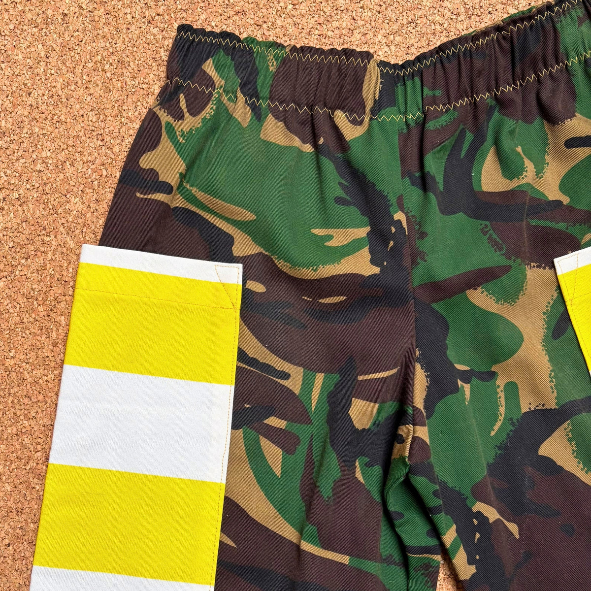 Camo Wide Leg Trousers